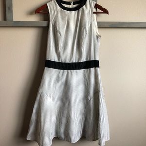 XS Black and White Mossimo Dress